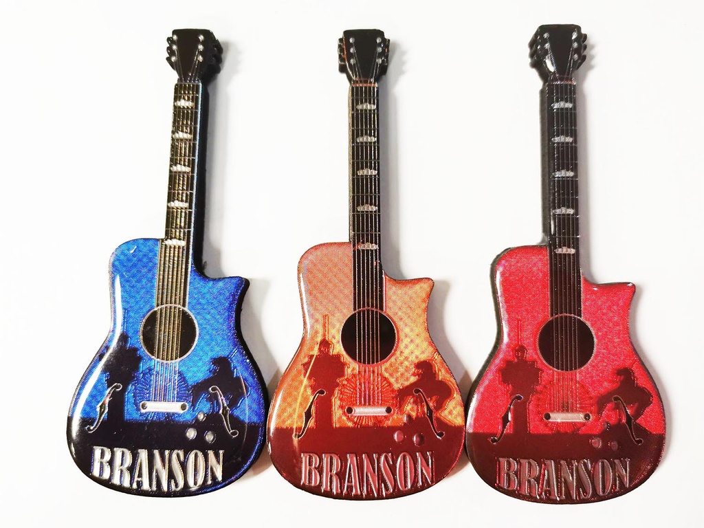 [XBR6313] Branson Magnet - Guitar Metallic