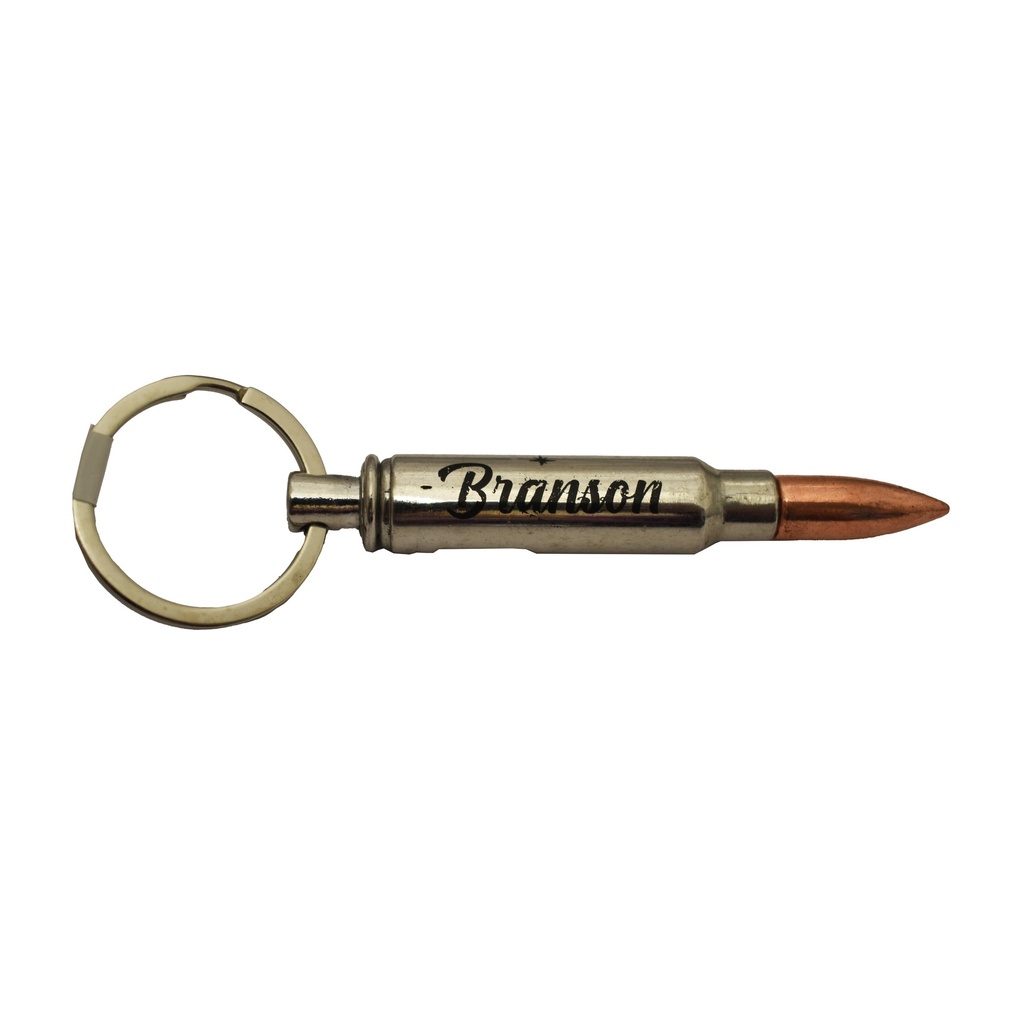 Branson Keychain Bottle Opener - Bullet