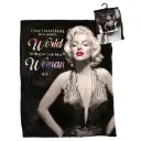 Marilyn Monroe Throw Blanket - Woman World