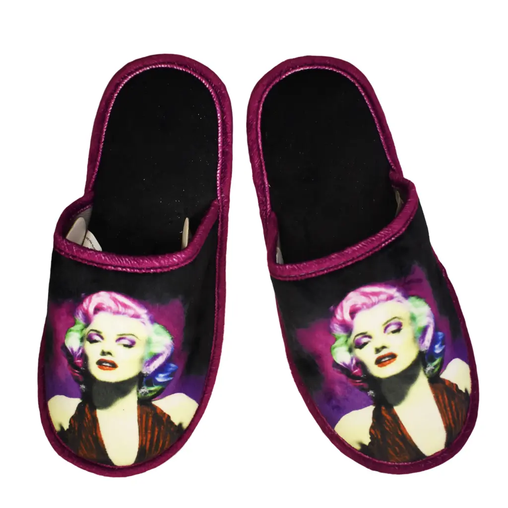 Marilyn Monroe Slippers - Multi Color