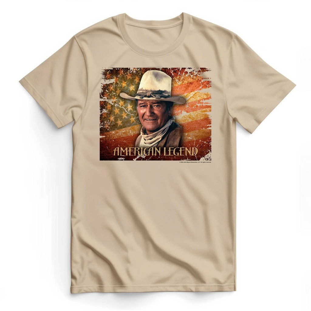 [JW7104S] John Wayne T-Shirt - Legend (Small)