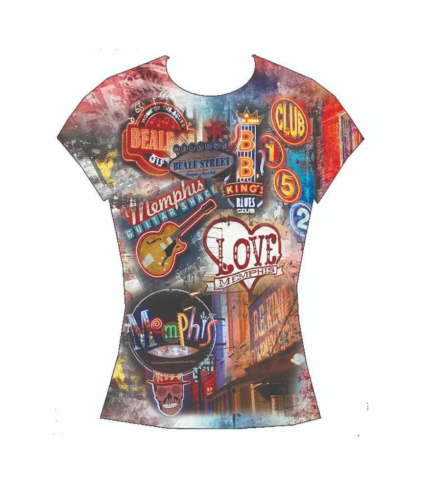 [M5536S] Memphis T-Shirt - Love Memphis (Small)