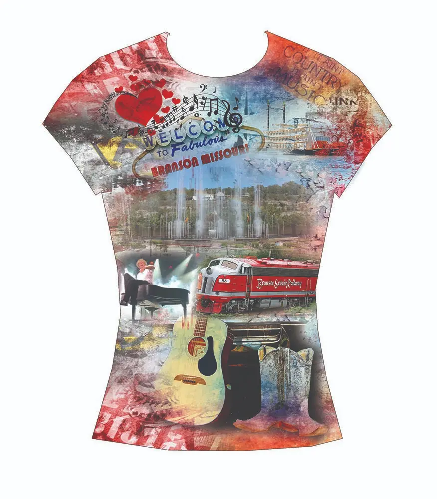 [XBR5540L] Branson T-Shirt - Collage (Large)
