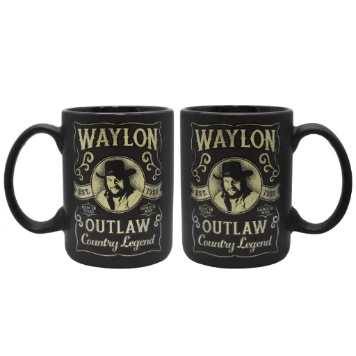 [JEN7207] Waylon Jennings Mug - Est. 1937