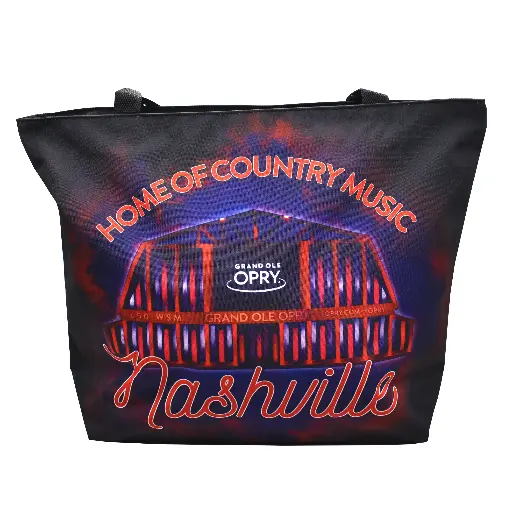 [G7027] Grand Ole Opry Tote Bag - Opry Stage