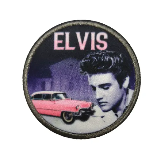 [E9103] Elvis Patch - Pink Caddy