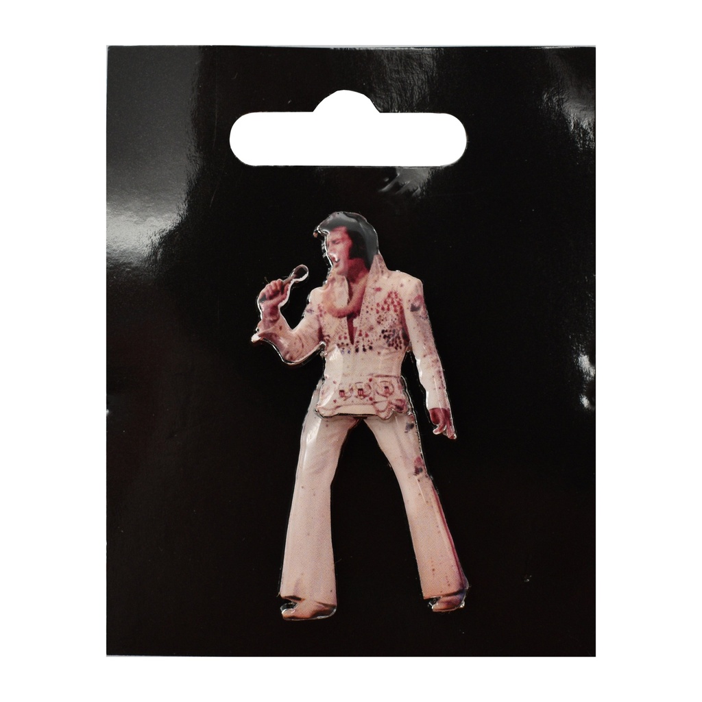 Mid South Products Elvis Wall Clock Swinging Legs White Jumpsuit