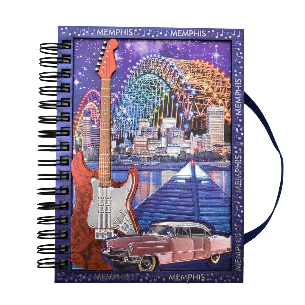 Memphis Notebook - Collage Foil | Mid-South Products
