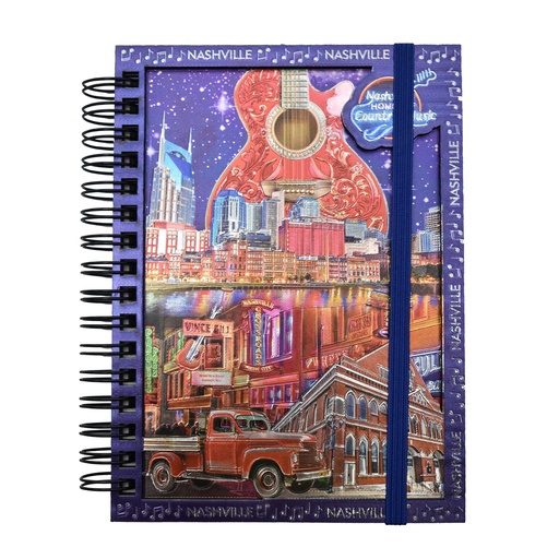 [N7102] Nashville Notebook - Collage Foil