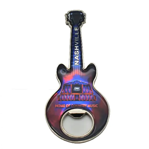 [G7025] Grand Ole Opry Bottle Opener - Guitar Stage
