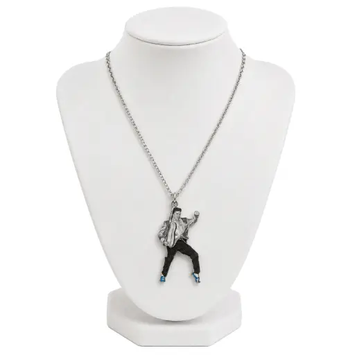 [E9122] Elvis Necklace - BSS w/ Swinging Legs