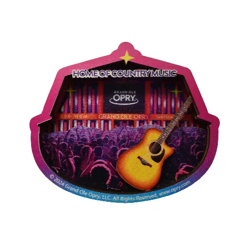 [G7141] Grand Ole Opry Magnet - Stage Layered