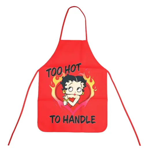 [BB7233] Betty Boop Apron - Too Hot