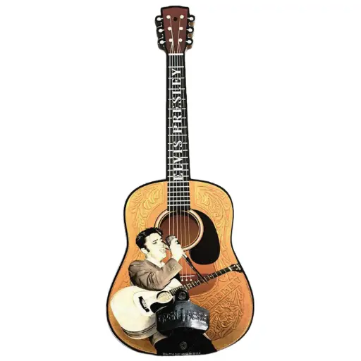 [E9153] Elvis Bottle Opener - Leather 15" Tall