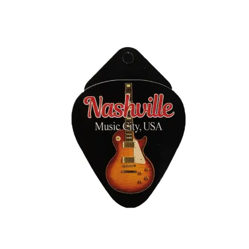 [N7364] Nashville Sticker - Guitar Pick Mini