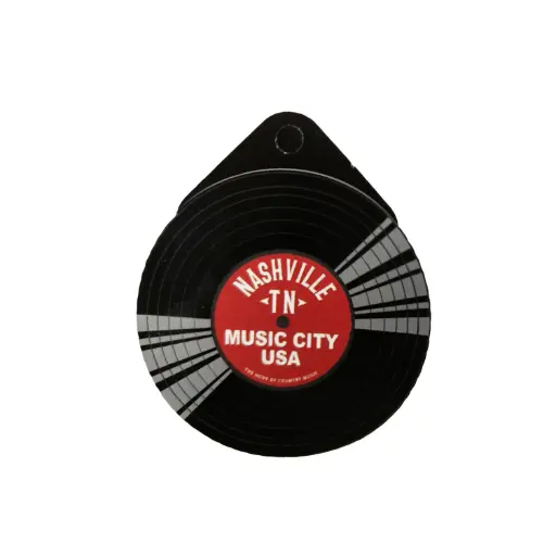 [N7366] Nashville Sticker - Record Music City Mini