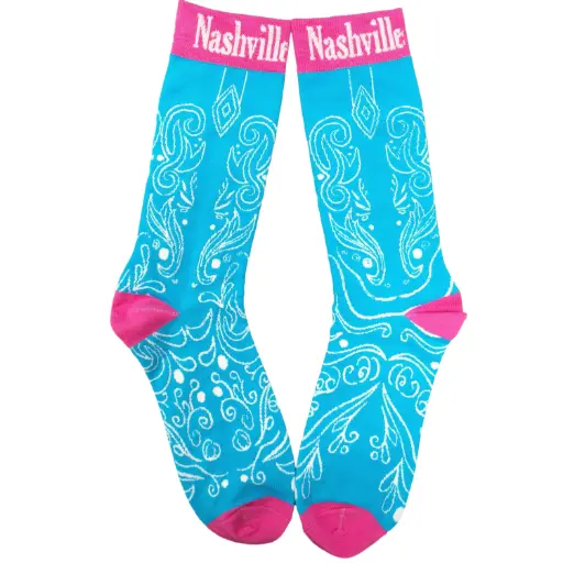 [N7379] Nashville Socks - Cowgirl Boots