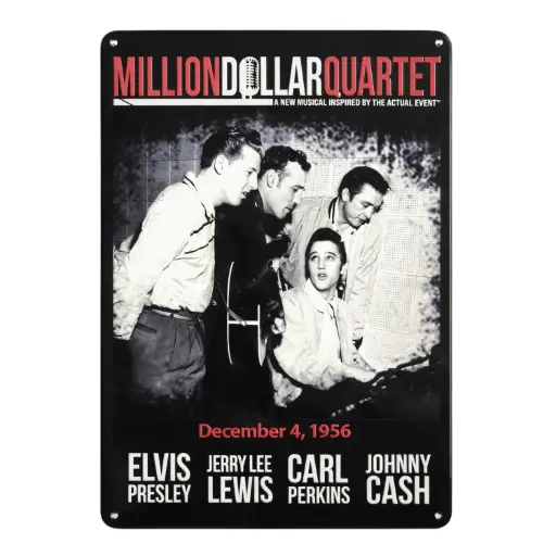 [Q7387] Million Dollar Quartet Sign