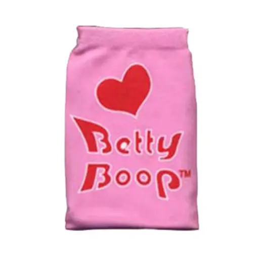 [BB0111] Betty Boop Pouch with Adjustable Strap - Pink Name