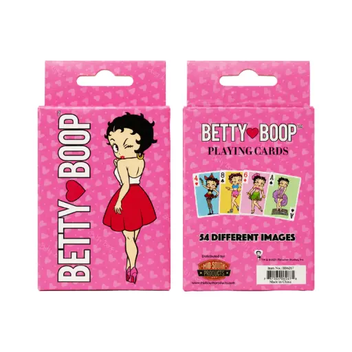 [BB6267] Betty Boop Playing Cards - 54 Images