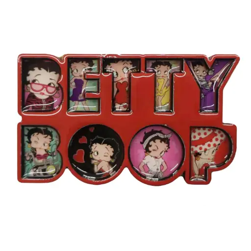 [BB6403] Betty Boop Magnet - Laser Letters