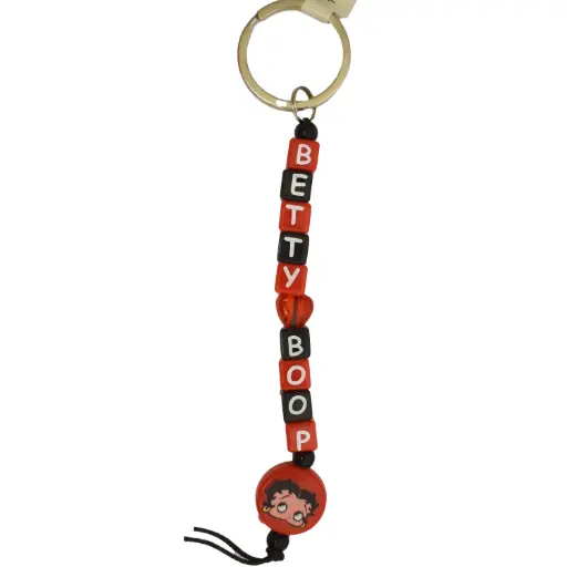 [BB6666] Betty Boop Keychain - Block Dice