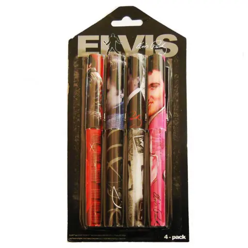 [E8681] Elvis Pens - Set of 4