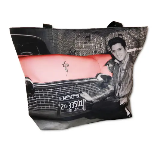 [E8741] Elvis Tote Bag - With Car