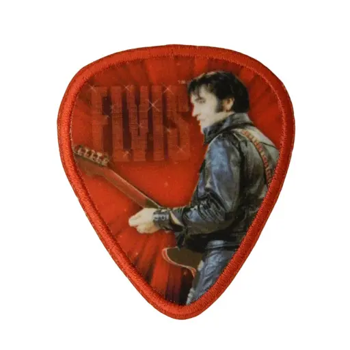 [E8787] Elvis Patch - 68' Name Guitar Pick