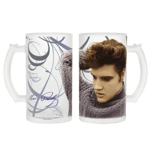 [E8791] Elvis Stein Set - Blue Sweater -16 Oz