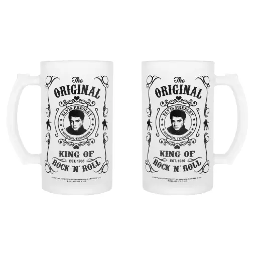 [E8792] Elvis Stein Set - Blk & Wht Est. -16 Oz