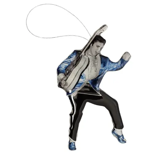 [E8869] Elvis Ornament - BSS Swing Legs