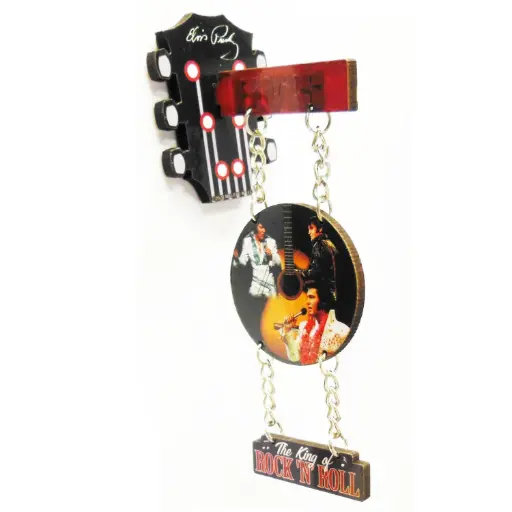 [E8874] Elvis Magnet - 4 Part Dangle