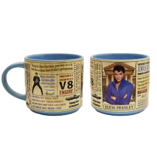 [E8934] Elvis Mug - Quotes