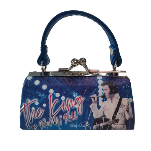 [E8956] Elvis Mini Purse - The King