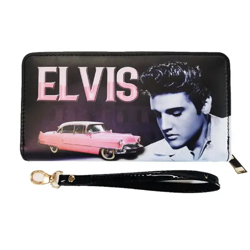 [E8994] Elvis Wallet - Pink Caddy