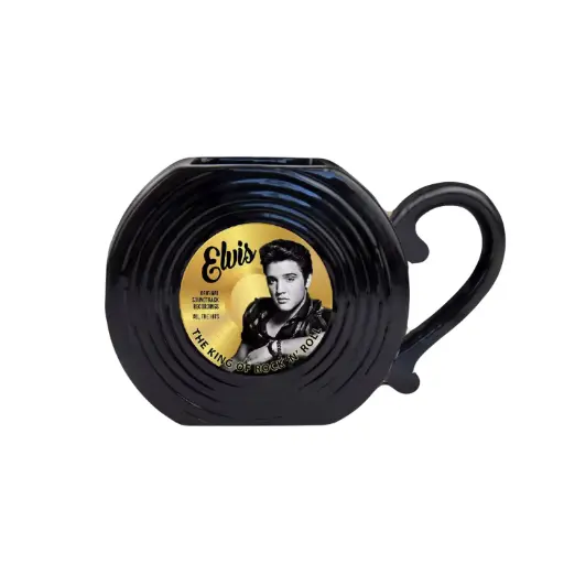 [E9021] Elvis Shot Glass - Record