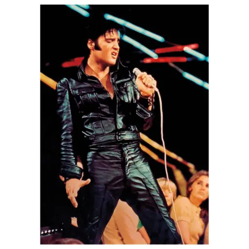 [EMSP12] Elvis Postcards - '68 Leather - Pack of 50