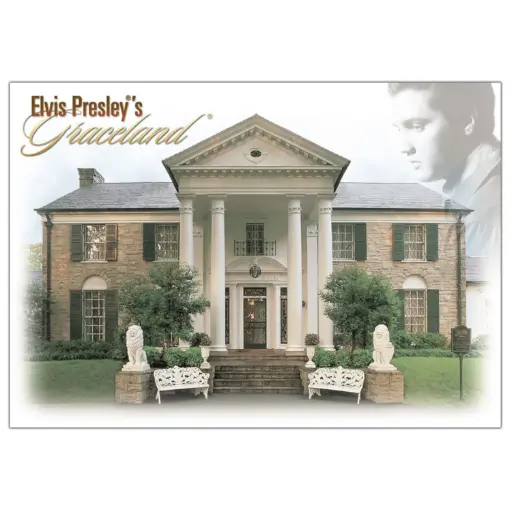 [EMSP2034] Elvis Postcards - Graceland - Pack of 50