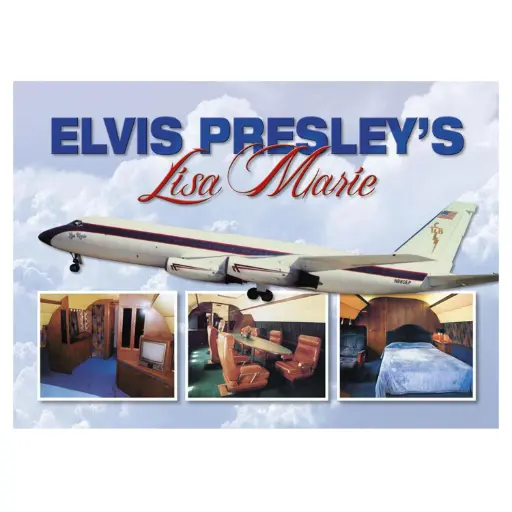 [EMSP2136] Elvis Postcards - Lisa Marie Airplane - Pack of 50
