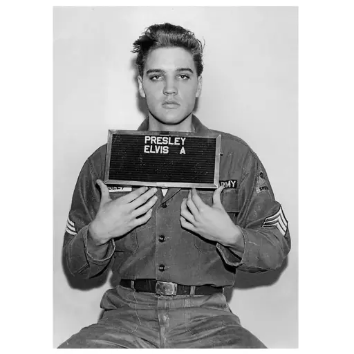 [EMSP2143] Elvis Postcards - Enlistment - Pack of 50