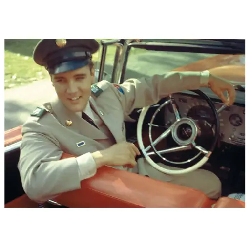 [EMSP36] Elvis Postcard - Army Uniform - Pack of 50