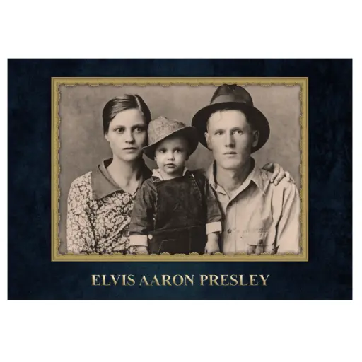 [EMSP8987] Elvis Postcards - Baby Photo - Pack of 50