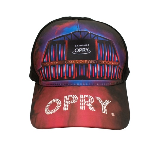 [G7026] Grand Ole Opry Cap - Stage Rhinestones