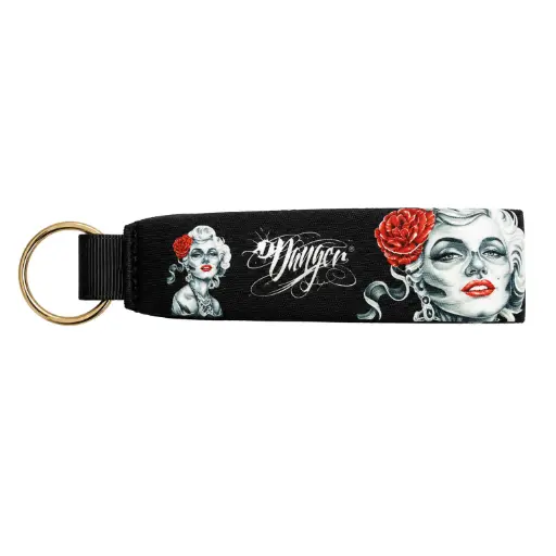 [JHY5418] James Danger Wristlet Keychain - Gypsy Woman