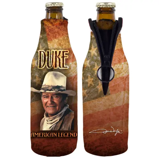 [JW4996] John Wayne Bottle Huggie/Koozie - American Legend