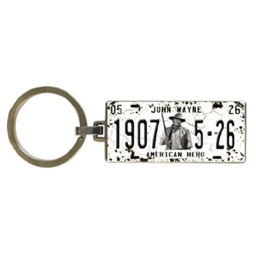 [JW5804] John Wayne Keychain - LP 1907