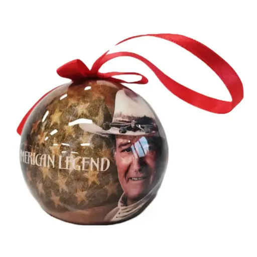 [JW6634] John Wayne Ornament - American Legend
