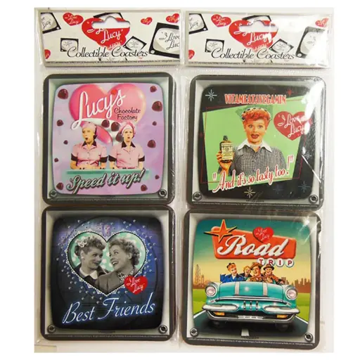 [L4892] Lucy Coasters - Set of 4 Coasters
