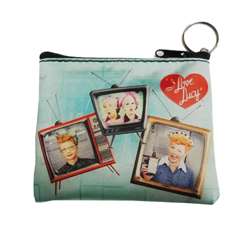 [L5088] Lucy Key Chain/Coin Purse - TV'S